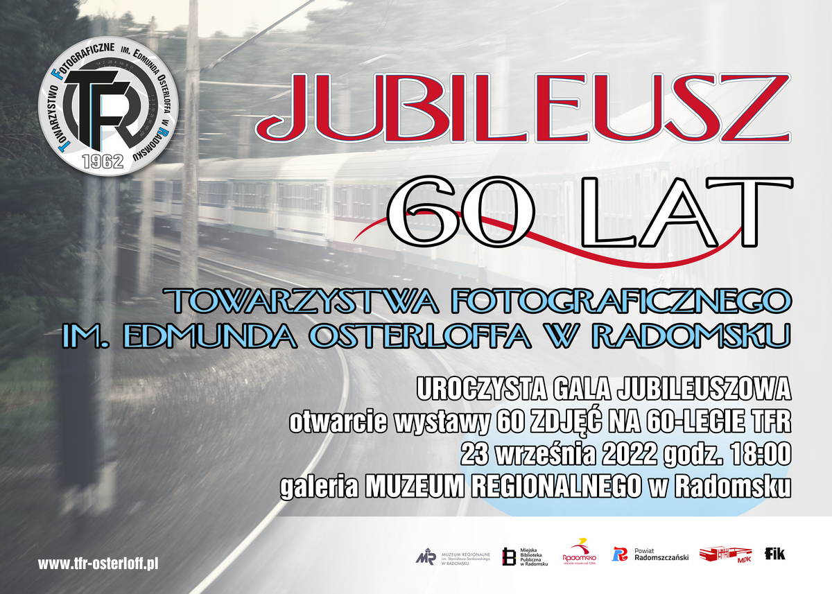 plakat Jubileusz TFR 23.09.2022